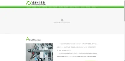Screenshot of Shandong Hengjia Biotechnology Co., Ltd.