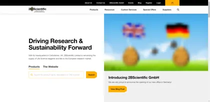 Screenshot of 2BScientific Ltd.