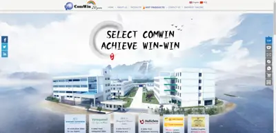 Screenshot of Changzhou ComWin Fine Chemicals Co.,Ltd.