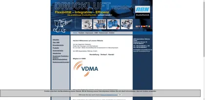 Screenshot of ABN Apparatebau Nittenau GmbH