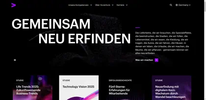 Screenshot of Accenture GmbH