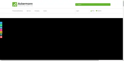 Screenshot of Ackermann Instrumente GmbH