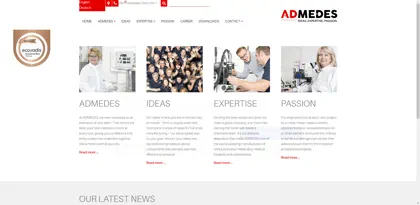 Screenshot of ADMEDES GmbH