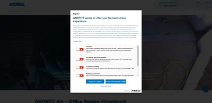 Screenshot of Austrian Energy & Environment AG & Co KG