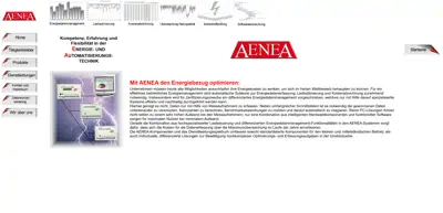 Screenshot of AENEA GmbH