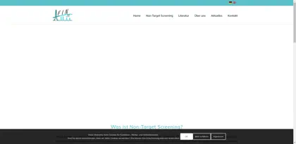 Screenshot of Analytisches Forschungsinstitut für Non-Target Screening GmbH