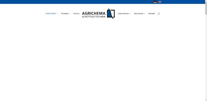 Screenshot of AGRICHEMA Schüttguttechnik GmbH & Co. KG