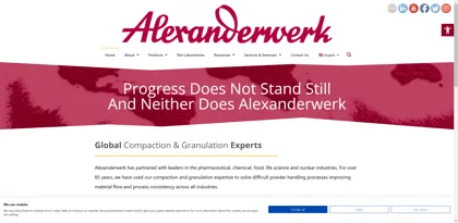 Screenshot of Alexanderwerk Inc.