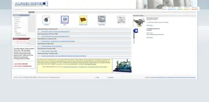 Screenshot of Alfred Meyer GmbH