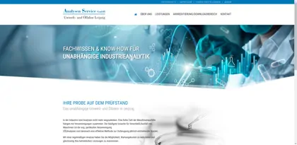 Screenshot of Analysen-Service GmbH