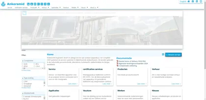 Screenshot of Ankersmid GmbH