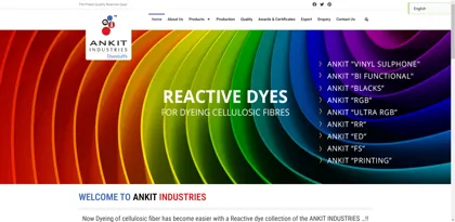 Screenshot of Ankit Industries