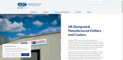 Screenshot of Applied Thermal Control Ltd.