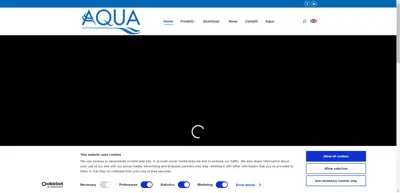 Screenshot of Aqua Spa