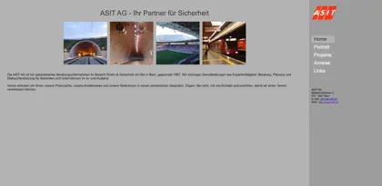 Screenshot of ASIT AG