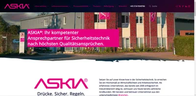 Screenshot of ASKIA® GmbH