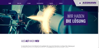 Screenshot of Dipl.-Ing.H. Assmann GmbH
