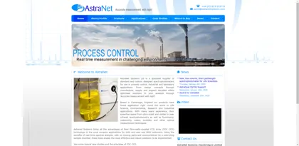 Screenshot of AstraNet Systems Limited