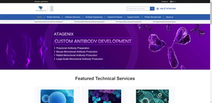 Screenshot of Pujian Biological (Wuhan) Technology Co., Ltd.