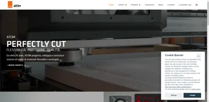 Screenshot of ATOM-MB Stanz- und Schneidesysteme GmbH