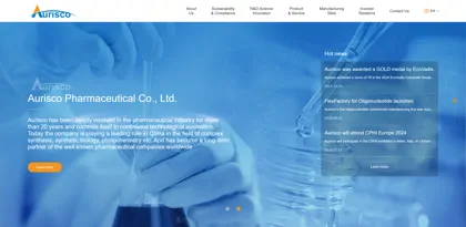 Screenshot of Oriite Pharmaceutical Co., Ltd.