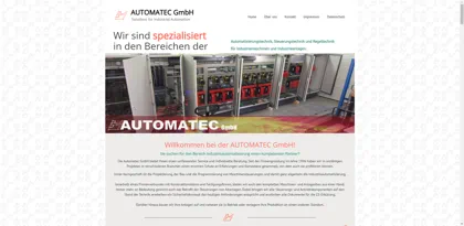 Screenshot of Automatec GmbH