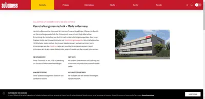 Screenshot of automess Automation und Messtechnik GmbH