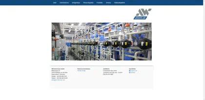 Screenshot of AW - Electronic GmbH