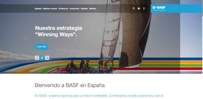 Screenshot of BASF Coatings S.A.