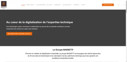 Screenshot of BASSETTI Deutschland GmbH