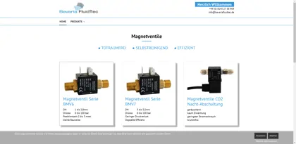 Screenshot of Bavaria FluidTec GmbH