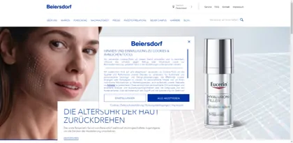 Screenshot of Beiersdorf Manufacturing Waldheim GmbH