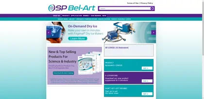 Screenshot of Bel-Art Products, Inc.