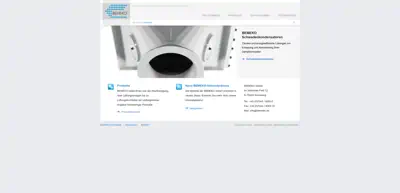 Screenshot of BEMEKO Umwelttechnische Anlagen & Kunststoffapparatebau GmbH