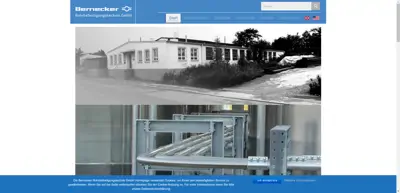 Screenshot of Bernecker Rohrbefestigungstechnik GmbH