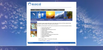 Screenshot of Oy BIOCID Ltd