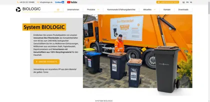 Screenshot of Biologic GmbH & Co. KG