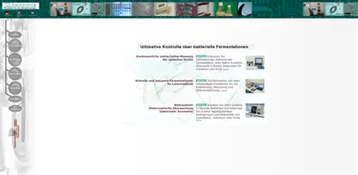 Screenshot of biotronix GmbH