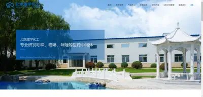 Screenshot of Beijing Chengyu Chemical Co., Ltd