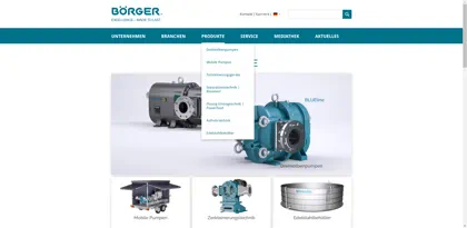 Screenshot of BÖRGER GmbH