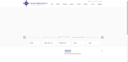 Screenshot of Wuhan Borenkairun Pharmaceutical Co., Ltd.