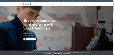 Screenshot of Braskem Europe GmbH