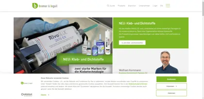 Screenshot of Bremer & Leguil GmbH