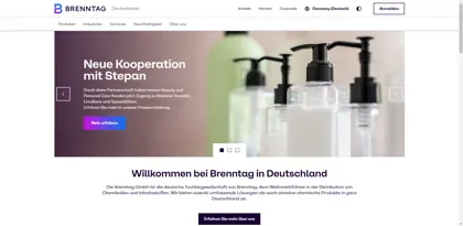 Screenshot of Brenntag AG