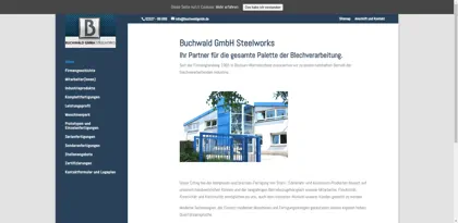 Screenshot of Buchwald GmbH