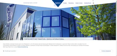 Screenshot of BUDICH INTERNATIONAL GmbH