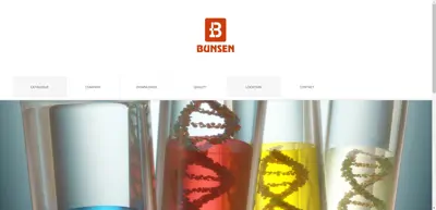 Screenshot of Bunsen, S.A.