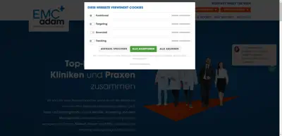 Screenshot of Business-Gruppe