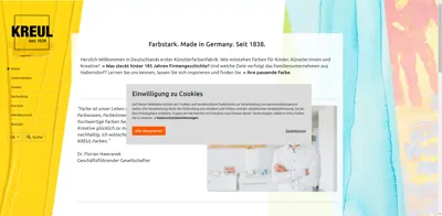 Screenshot of C.KREUL GMBH & CO. KG