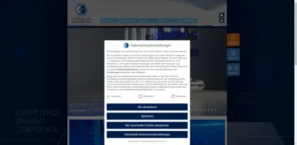 Screenshot of C3 Prozess- und Analysentechnik GmbH